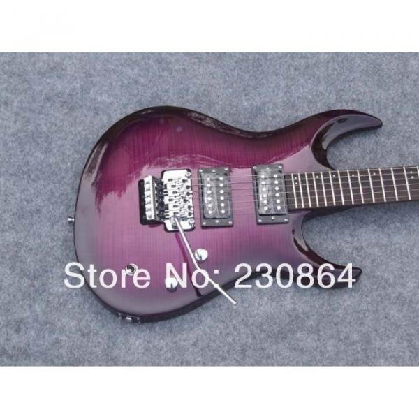 Custom  Washburn RX Violet Flame Maple Veneer Electric Guitar