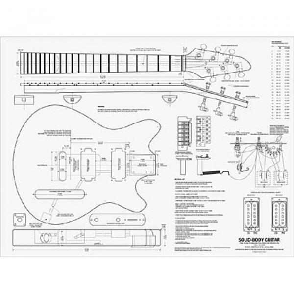 Building Electric Guitars Plan