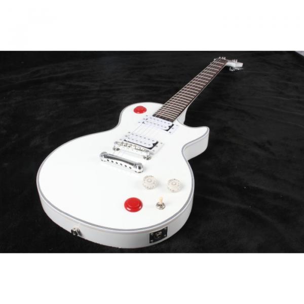 Custom White Buckethead Ultimate Electric Guitar