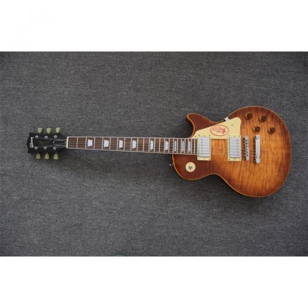 Custom Shop Tiger Maple Veneer Top LP Electric Guitar