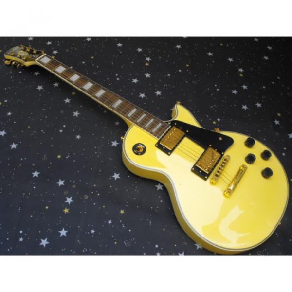 Custom Shop TV Yellow Cream Epi LP Electric Guitar