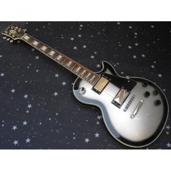 Custom Shop Silverburst Epi LP Electric Guitar
