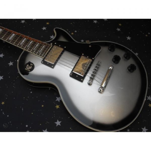 Custom Shop Silverburst Epi LP Electric Guitar