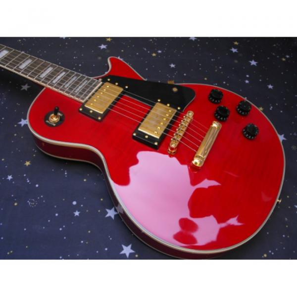 Custom Shop Red Epi LP Electric Guitar
