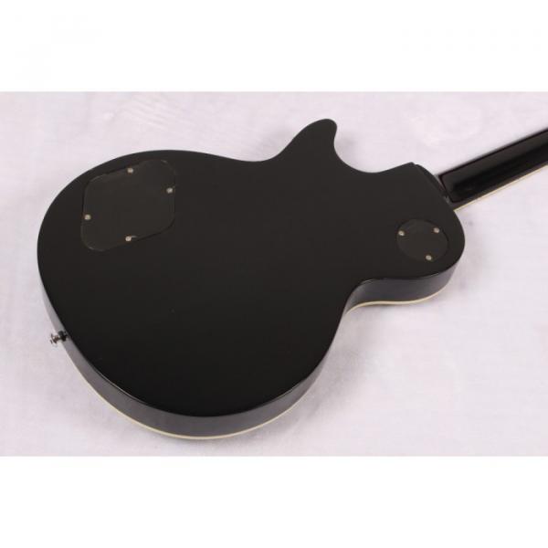 Custom Shop LP Black Inlayed Electric Guitar