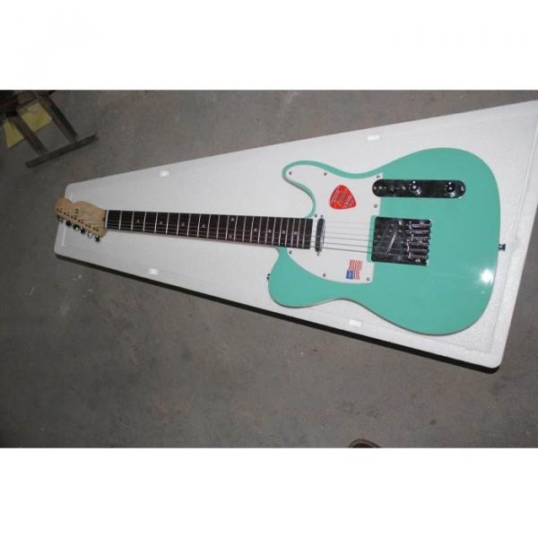 Custom Shop Jeff Beck Telecaster Teal Electric Guitar