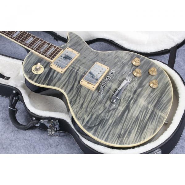 Custom Shop Ash Tiger Maple Top 6 String Electric Guitar