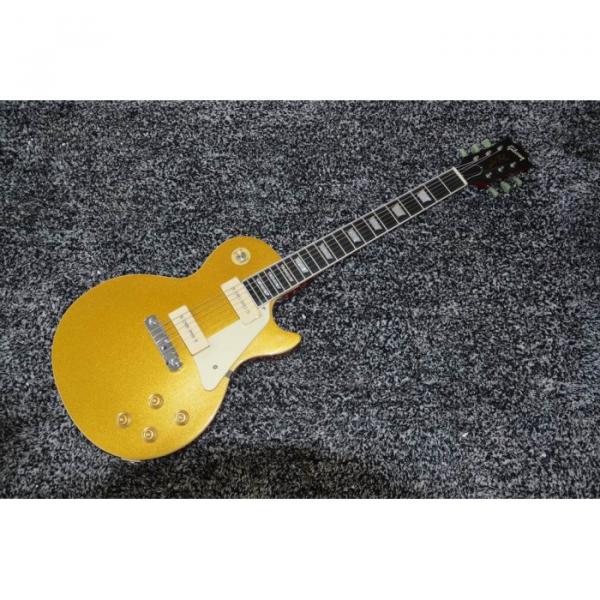 Custom Shop 6 String Gold Top Standard  LP Electric Guitar