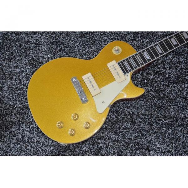 Custom Shop 6 String Gold Top Standard  LP Electric Guitar