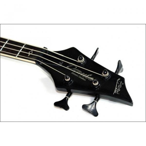 Custom Shop 4 String Black Electric Guitar