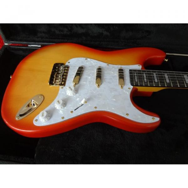 Custom Orford Cedar Stratocaster Sunburst Electric Guitar