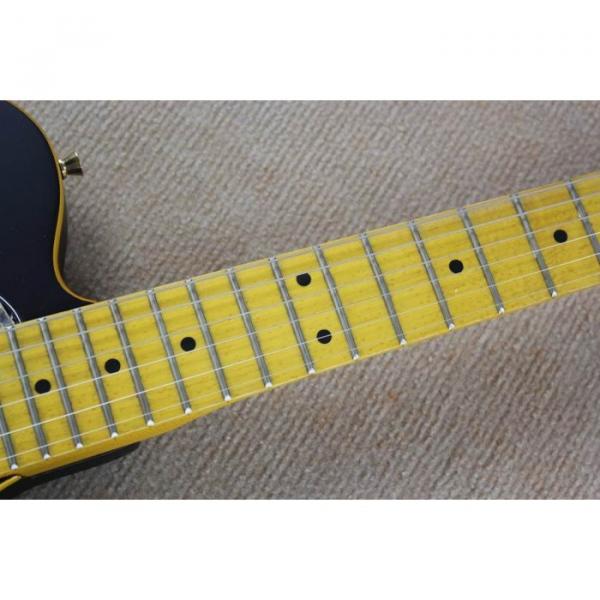 Custom Fender Matte Black Telecaster Electric Guitar