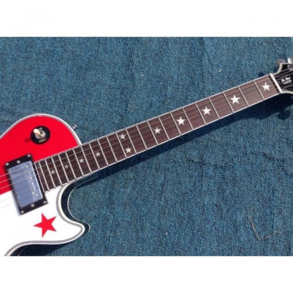 Custom Built National Flag 6 String Electric Guitar
