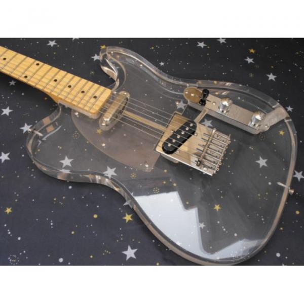 Custom Transparent Fender Acrylic Telecaster Guitar