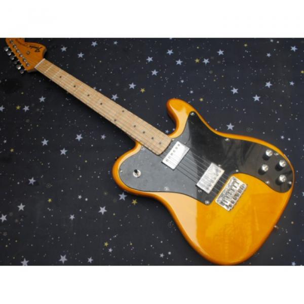 Custom Shop Fender Deluxe Yellow Orange Telecaster Guitar
