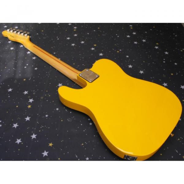 Custom Fender TV Gloss Yellow Telecaster Guitar