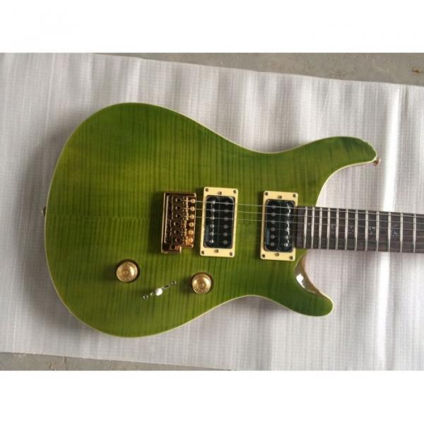 Custom PRS Paul Reed Smith Green Flame Maple Top Guitar