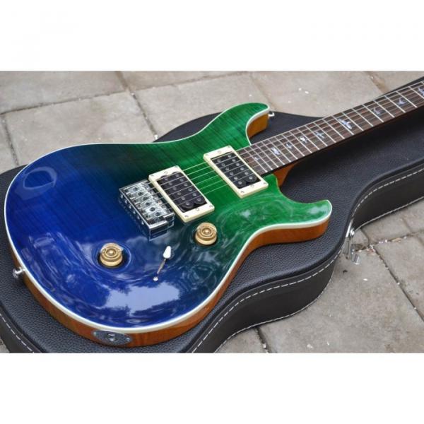 Custom PRS Paul Reed Smith Al Di Meola Prism Ocean Blue Guitar