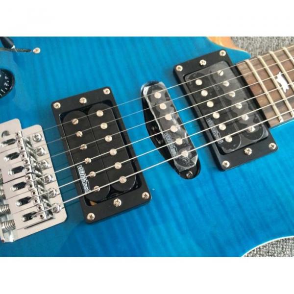 Custom Paul Reed Smith Left Hand Blue Guitar