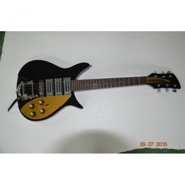 Custom Shop Rickenbacker 325 Jetglo John Lennon Gold Pick Guard Guitar
