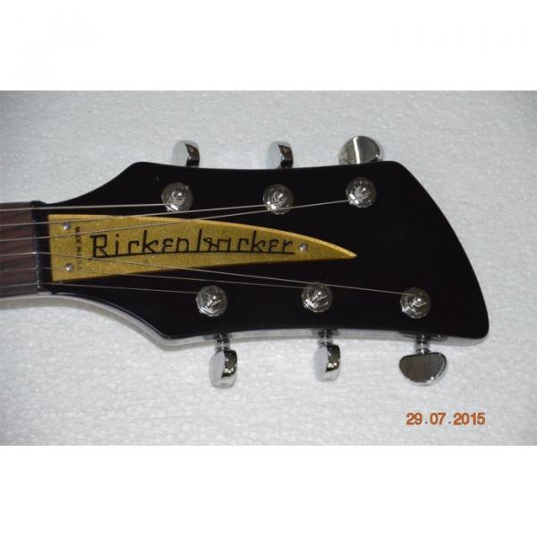 Custom Shop Rickenbacker 325 Jetglo John Lennon Gold Pick Guard Guitar