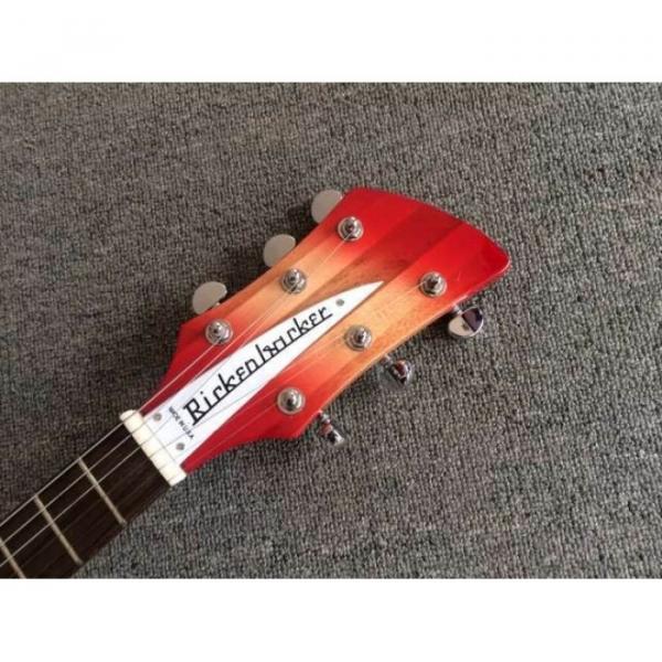 Custom Shop Fhole Rickenbacker 325C64 21 Inch Scale Length Fireglo Guitar