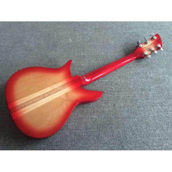 Custom Shop Fhole Rickenbacker 325C64 21 Inch Scale Length Fireglo Guitar