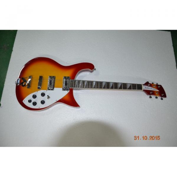 Custom Rickenbacker 620 6 Strings Sunburst 2 Pickups Guitar