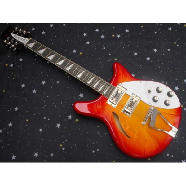 Custom 2 Pickups Fireglo Rickenbacker 360  Guitar