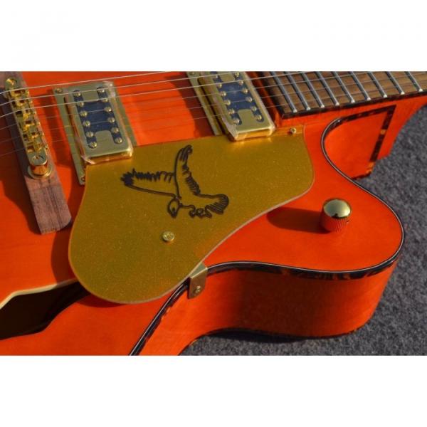 Custom Shop Nashville Orange Gretsch Jazz Guitar