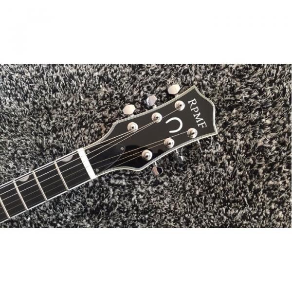 Custom Gretsch G6199 Billy-Bo Jupiter Thunderbird Metallic Silver Checkerboard Binding Guitar