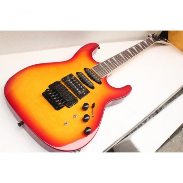 Custom Shop Jackson Dinky KE2 Sunburst Electric Guitar