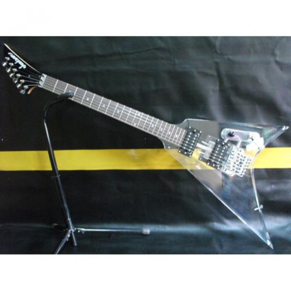 Custom Jackson Lucite Acrylic Plexiglass Guitar