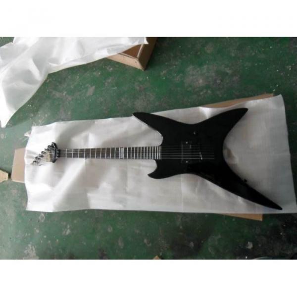 Custom Shop Black Flying V Bat ESP Electric Guitar