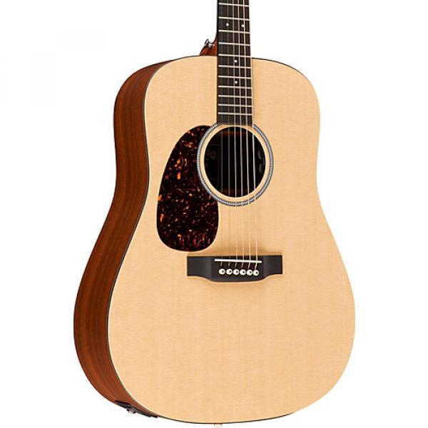 Martin X Series DXMAE-L Dreadnought Left-Handed Acoustic-Electric Guitar Natural