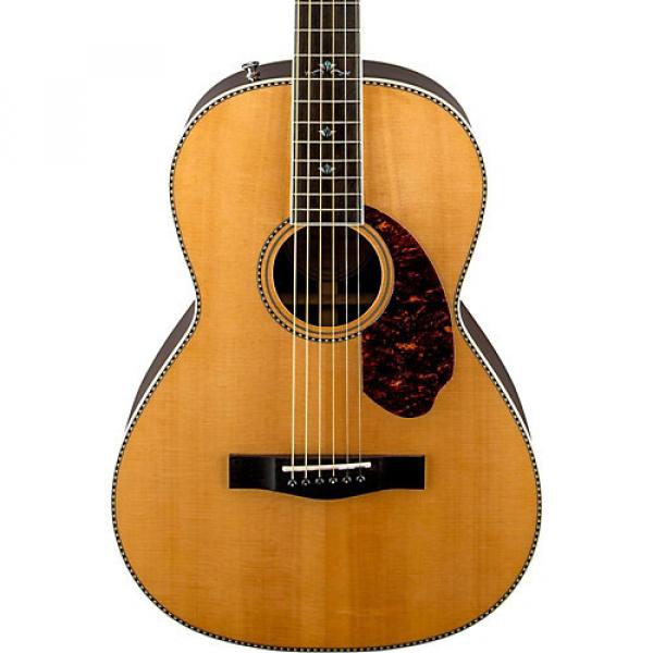 Fender Paramount Series PM-2 Deluxe Parlor Acoustic-Electric Guitar Natural