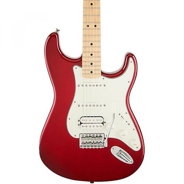 Fender Standard Stratocaster HSS Electric Guitar Candy Apple Red Gloss Maple Fretboard
