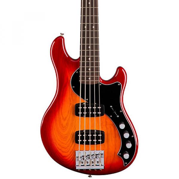 Fender Deluxe Active Dimension Bass V, Rosewood Fingerboard Aged Cherry Sunburst