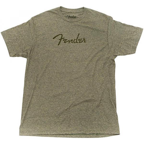Fender Distressed Logo Premium T-Shirt Large Sage Green
