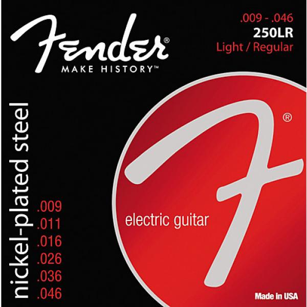 Fender 250LR Super 250 Nickel-Plated Steel Electric Strings - Light/