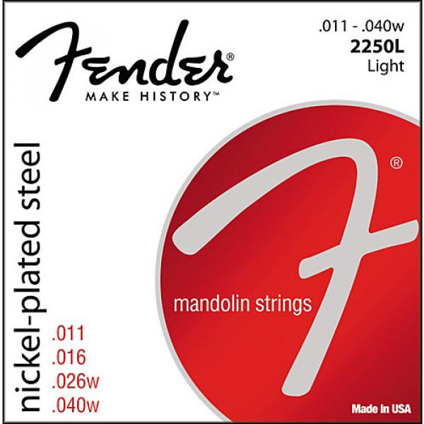 Fender Nickel-Plated Steel Mandolin Strings - Light