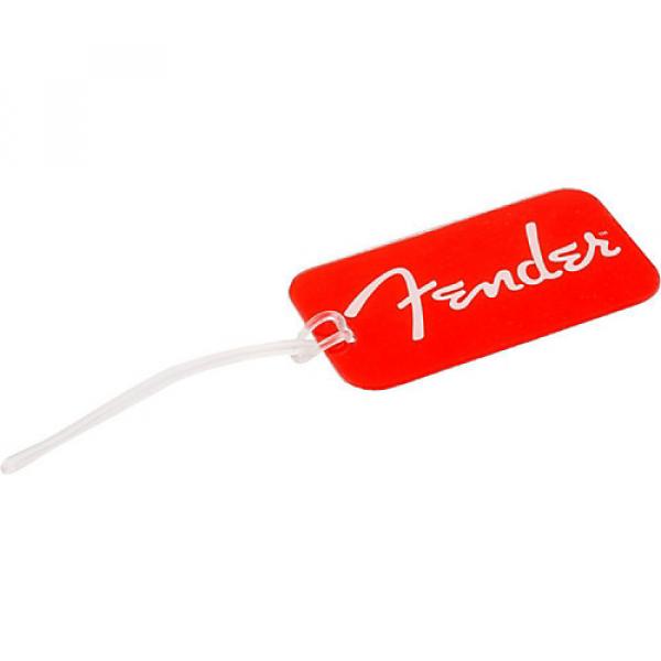 Fender Luggage Tag Red Logo