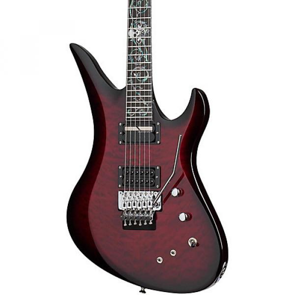 Schecter Guitar Research Nikki Stringfield A-6 FR-S Electric Guitar Bright Red Burst