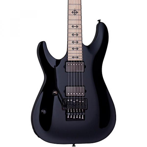 Schecter Guitar Research 2016 Jeff Loomis JL-6 with Floyd Rose Left-Handed Electric Guitar Black