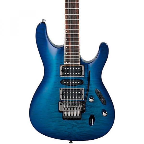 Ibanez S670QM S Series Electric Guitar Sapphire Blue
