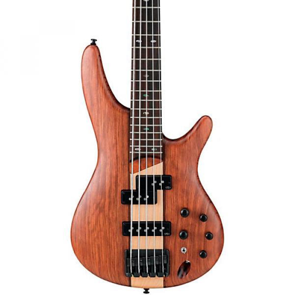 Ibanez SR755 5-String Electric Bass Guitar Flat Natural