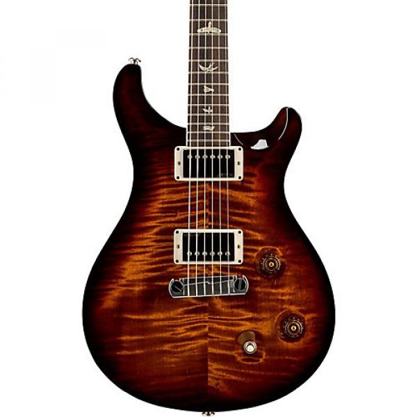 PRS McCarty Carved Flame Maple Top Bird Inlays Black Gold Wrap Burst