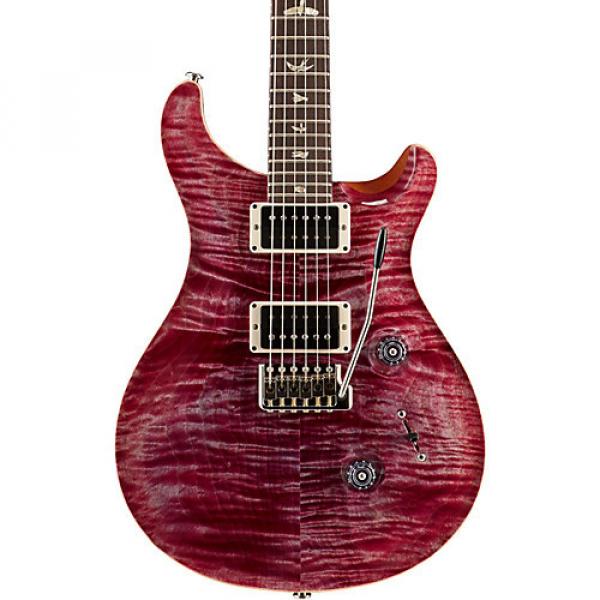PRS Custom 24 Carved Flame Maple Top with Nickel Hardware Electric Guitar Violet