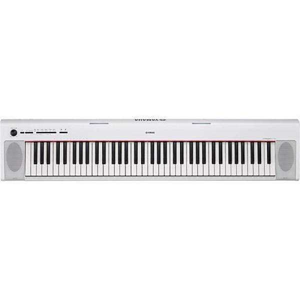 Yamaha NP32 76-Key Piaggero Portable Keyboard White