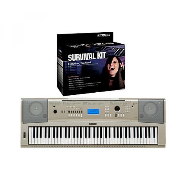 Yamaha YPG-235 76-Key Portable Grand Piano Keyboard with D2 Survival Kit
